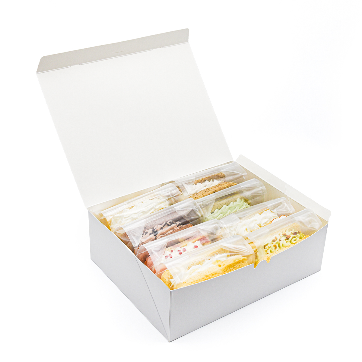 【送料無料】もちもち小麦シフォンケーキ「モフォン」アソートセット【8個入】【冷凍便】