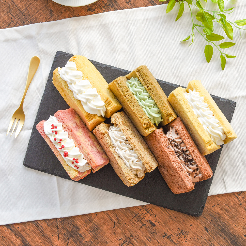 【送料無料】もちもち小麦シフォンケーキ「モフォン」アソートセット【8個入】【冷凍便】