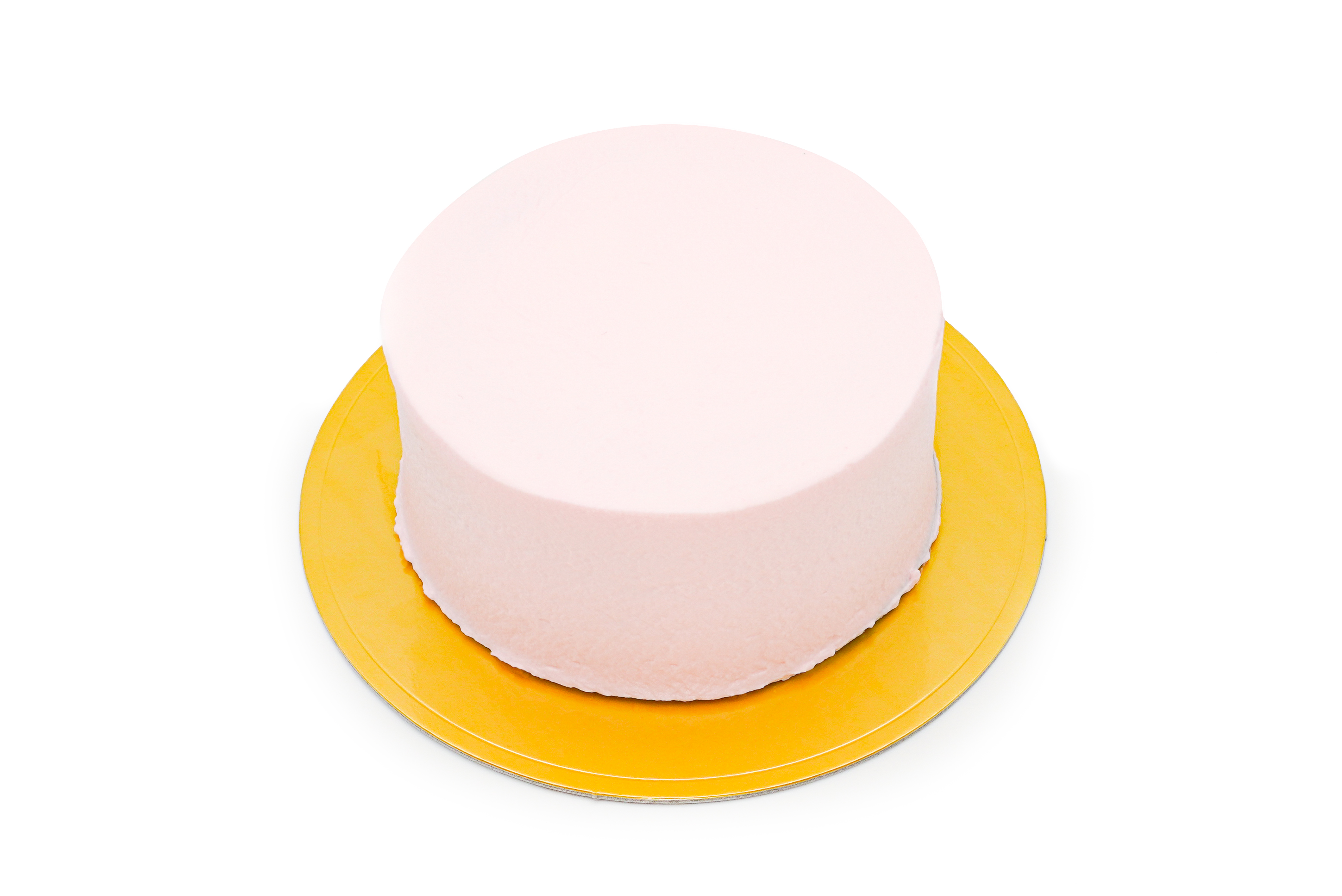 【送料無料】すっぴんケーキ™ 推し色ピンク｜自分で飾る推し活ケーキ 5号【冷凍】