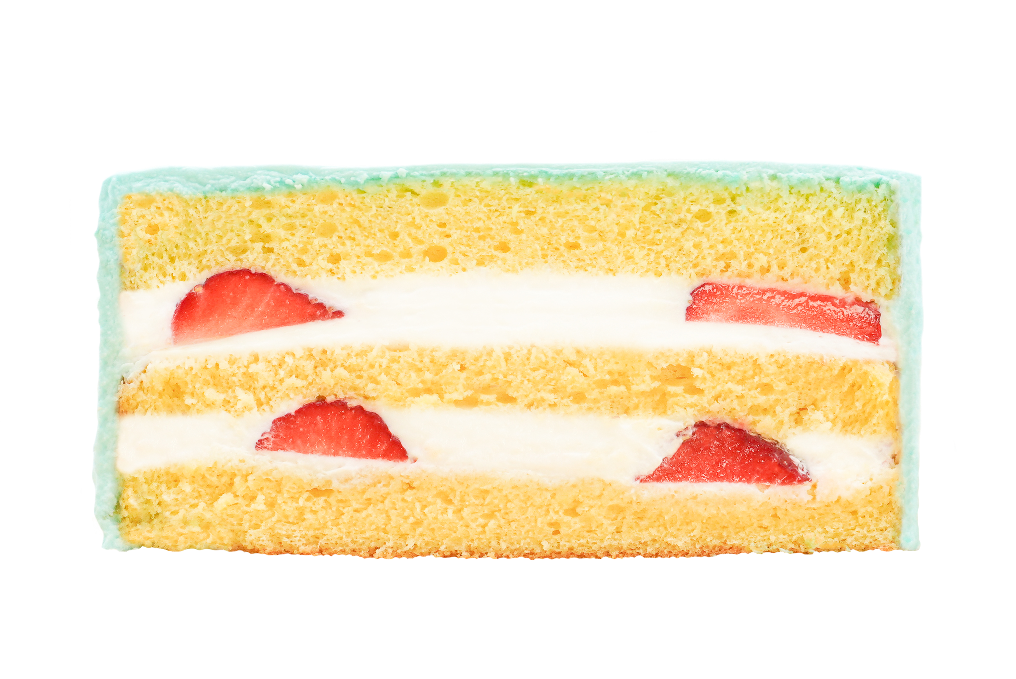 【送料無料】すっぴんケーキ™ 推し色ライトブルー｜自分で飾る推し活ケーキ 5号【冷凍】