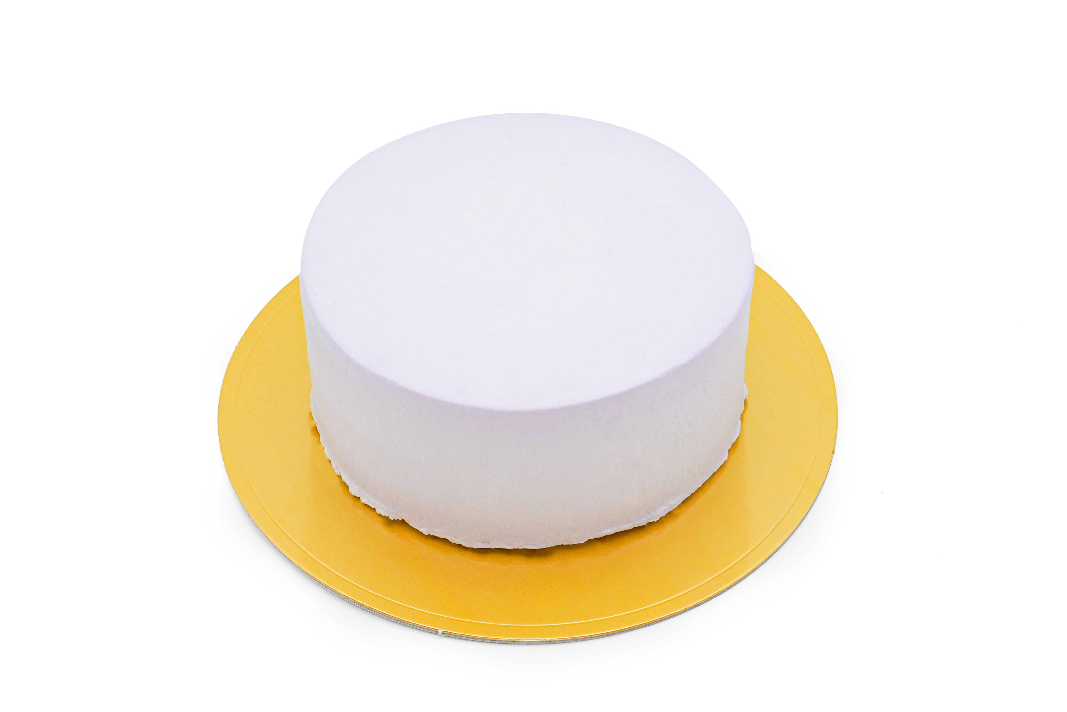 【送料無料】すっぴんケーキ™ 推し色パープル｜自分で飾る推し活ケーキ 5号【冷凍】